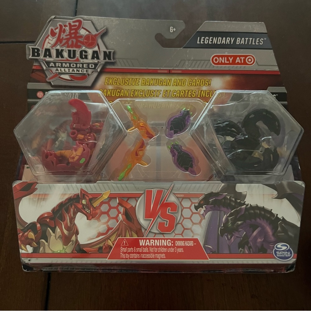 NEW BAKUGAN Armored Alliance DRAGONOID VS NILLIOUS + GEAR Legendary Battles EXCL